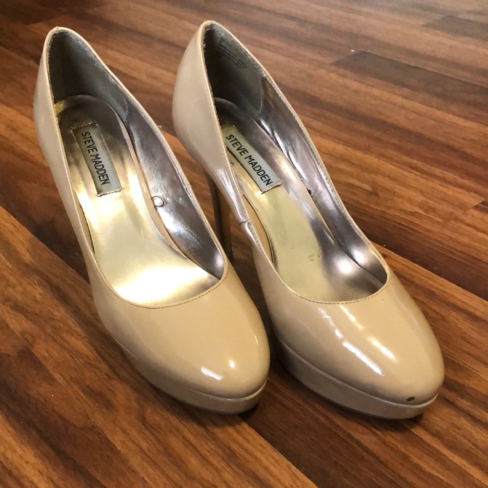 Steve Madden 4 inch heel with a 1 inch platform